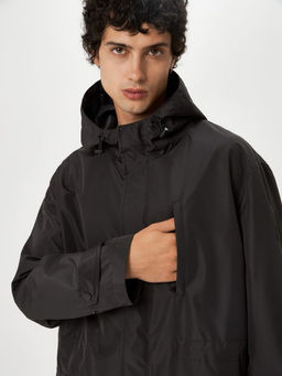 10100130026 Плащ муж. Mitch черный - Concept club фото 5