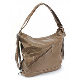 Сумка женская искусственная кожа Guecca-99114, (рюкзак-change) 1отд+карм/перег, капучино 263644