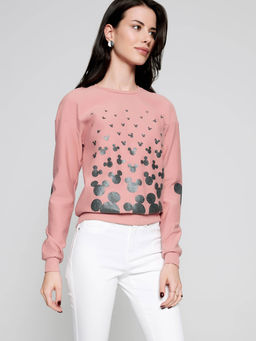 CONTE Джемпер женский DISNEY LD 1068 dusty rose-black