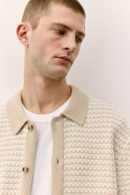 Camisa en punto texturizado Regular Fit - H&m фото 2