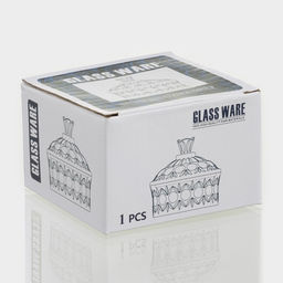 Сахарница «Круги», 250 мл, 10.5×10.5 см, с крышкой, стекло