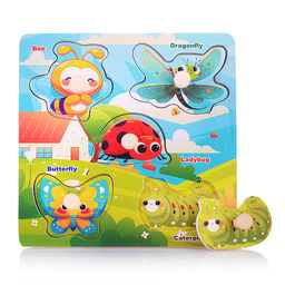 Пазл-вкладыш "Насекомые"