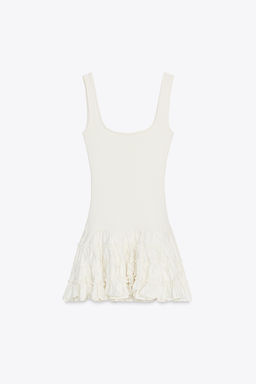 VOLUMINOUS COMBINED DRESS - Zara фото 7