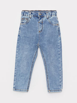 Beli Lastikli Basic Erkek Bebek Jean Pantolon - Waikiki фото 3