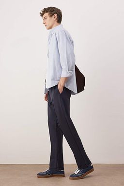 Lacivert Straight Fit Erkek Pantolon TMNAW26PL00014