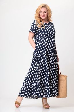 Блуза Swallow 803.2 черный+серебряный узор фото 361