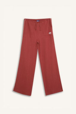 DeFactoFit NBA New York Knicks Wide Leg Cepli Genis Paca Standart Boy Krink?l Kumas Pantolon