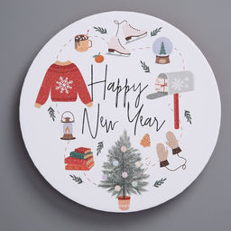 Коробка подарочная Уютного нового года, 15 18 см - Дарите счастье фото 4