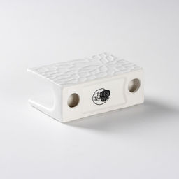 Набор фарфоровый для специй BellaTenero, 4 предмета: солонка, перечница, салфетница, подставка-держатель, белый  фото 11