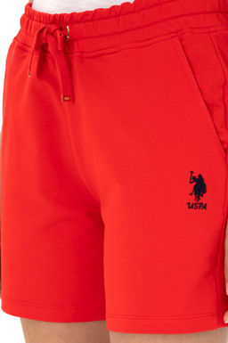 U. S. Polo Assn / Женские красные вязаные шорты - U.s. polo assn фото 5