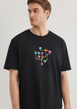 Siyah Istanbul Tisort