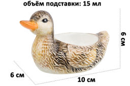 Набор 2-х подставок для яиц 15 мл 10*6*6 см Уточки - Elan gallery фото 21