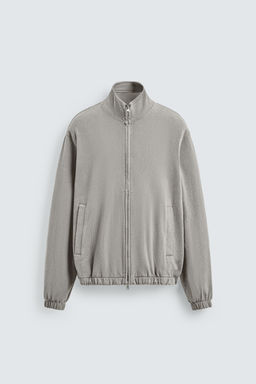 SUDADERA PUNTO CREMALLERA / Arena - Zara фото 14