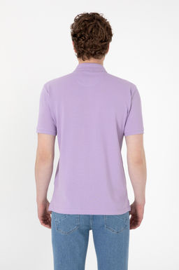 Erkek Slim Fit Polo Yaka Lila Basic Ti__rt Sepette S_rpriz _ndirim - U.s. polo assn фото 5
