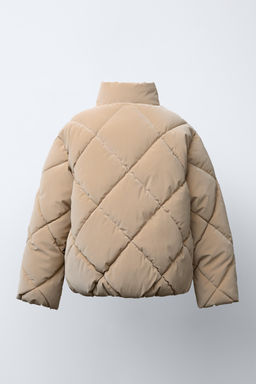 RUBBERISED PUFFER JACKET - Zara фото 3
