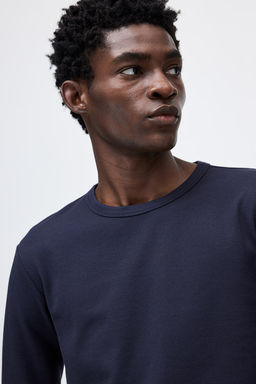 Camiseta gofrada de manga larga Regular Fit - H&m фото 2