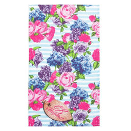 Набор кухонных полотенец Доляна С 8 марта! 35х60см-2 шт, 100% хлопок, рогожка 160 г/м2  фото 4