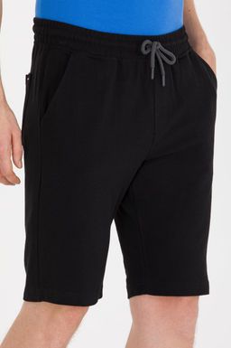 Мужские черные вязаные шорты - U.s. polo assn фото 20