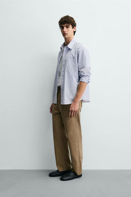 STRIPED POCKET SHIRT - Zara фото 4