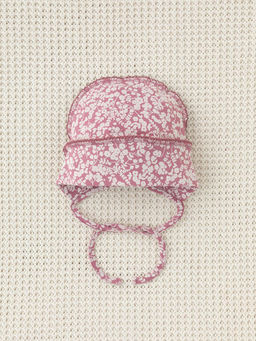 К 8176/темно-розовый 1710 Н099 чепчик яс