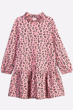 Хлопковое платье для девочки Happyfox