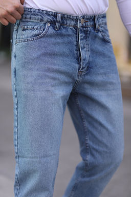 Ac?k Mavi Boyfriend Kot Pantolon Jeans TMNAW25JE00020