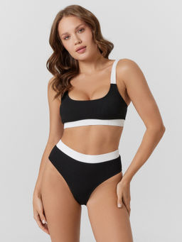 Купальник женский раздельный черный - Mark formelle фото 2