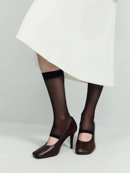 Гольфы капроновые без пальцев / Zarina фото 2