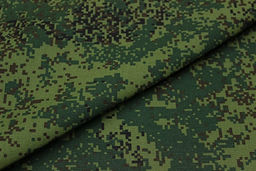 Саржа Камуфляж пиксельный, ВИД 3, ш.1.5м, хлопок-100%, 260гр/м.кв - Купава фото 4
