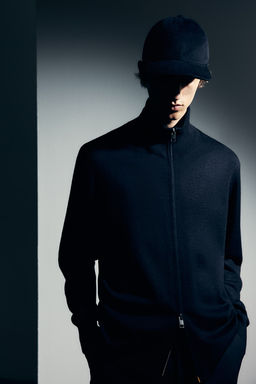 Gorra en mezcla de lana