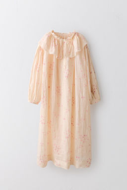 6-12 A?OS/ VESTIDO FLORES 100% RAMIO LIMITED EDITION / Rosas - Zara фото 6