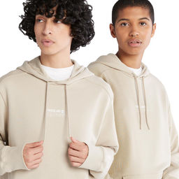Толстовка Timberland Sweatshirt Refibra Hoodie Regular бежевая  фото 7