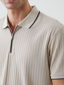 Polo Yaka Erkek Dokulu Ti??rt