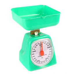 Весы кухонные 5кг пластмассовый корпус Family 12,5х12х20,5см, цвета микс (Китай) - Домашняя мода фото 2