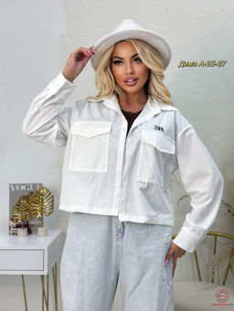 Женская вельветовая рубашка - Bruno фото 11