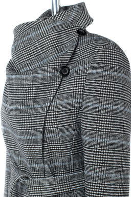 01-10186 Пальто женское демисезонное (пояс) - El podio фото 9