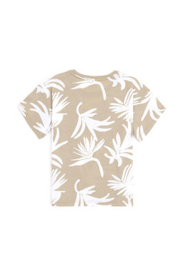 U. S. Polo Assn / Футболка светло-хаки для мальчика - U.s. polo assn фото 2