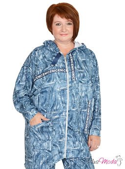 Толстовка Модель №943 размеры 44-84 - Plusmoda фото 2