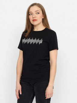CRB wear/FSMW 60256-22 Футболка женская,черный/Ex.Cherubino