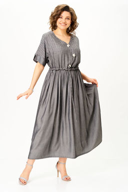 Платье Michel Chic 2181 мокрый асфальт  фото 5