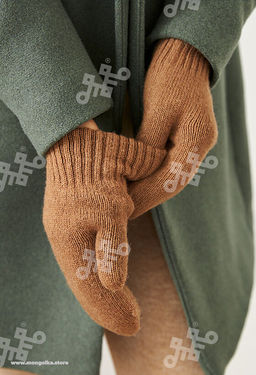 Варежки из шерсти монгольской овцы - Mongolka фото 9