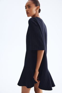 Vestido liso con falda circular - H&m фото 4