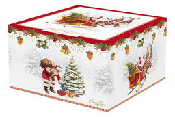 Чашка с блюдцем Новогодние традиции, 0,32 л - Easy life фото 2