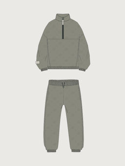 Костюм 7т40926 оливковый