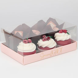 Цена за 5 шт. Упаковка кондитерская «Special gift», 22×8×13.5 см