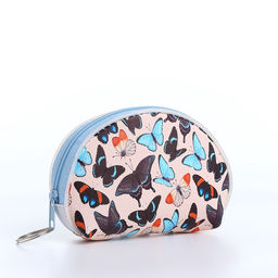 Цена за 2 шт. Кошелёк-монетница на молнии, 12×3.5×8.5 см, МИКС