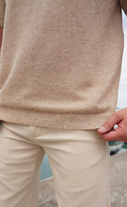 Футболка лен F011-06LN natural linen - Fine joyce фото 6