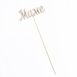 Цена за 10 шт. Топпер Маме, 13х5 см - Simaland фото 3