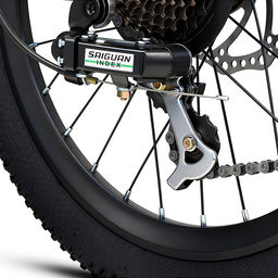 Велосипед 20" Rocket Rower, цвет салатовый, размер 11"