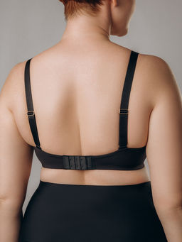 Бюстгальтер мягкий черный Indefini (Арт. 5045WXY)  фото 6